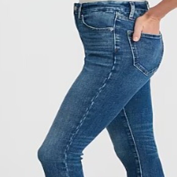 Express Slim Super High Rise Jeans - SZ 4R - Gently Used - Picture 2 of 11